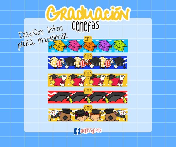 Cenefas: Graduación | Julio