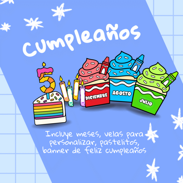 1 Kit Decorativo – Regreso a Clases - Image 20